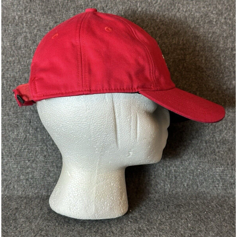 Pebble Beach Golf Hat Mens Red 2010 110th US‎ Open Golf Cap Adjustable Strap - Picture 6 of 6